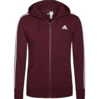 bordeauxrot adidas sweat mit weißen streifen|Herren Bordeaux .